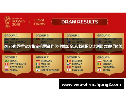 2026世界杯官方指定机票合作伙伴推出全球球迷积分计划助力旅行体验